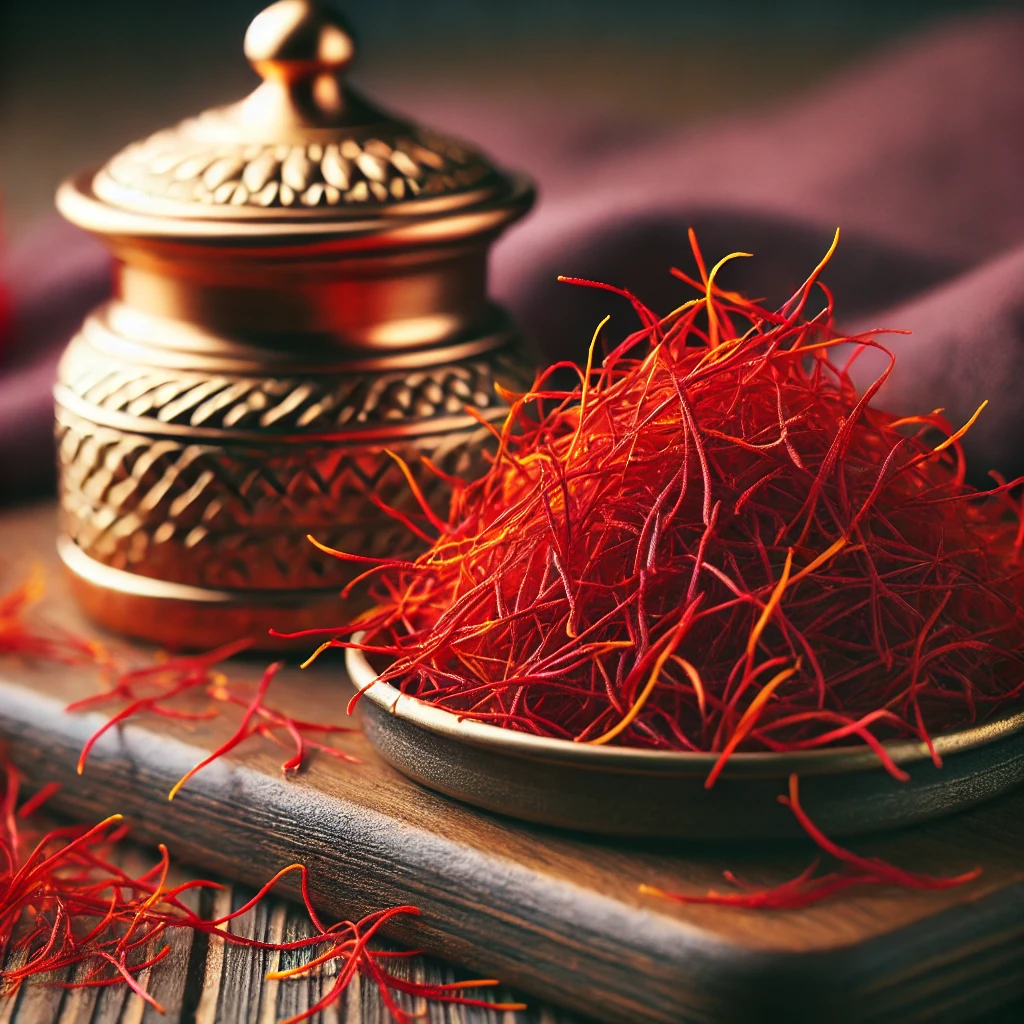 Golden Saffron Strands